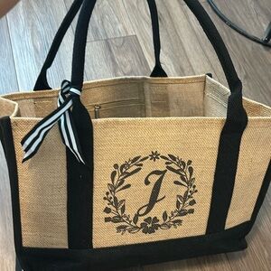 J Tote Bag